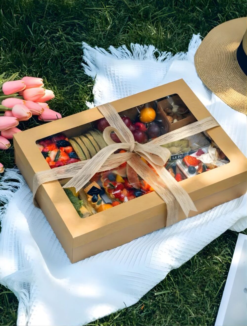 A prepared Deli Box sharing box